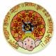 Handcrafted Ganesha Lippan Art Wall Clock
